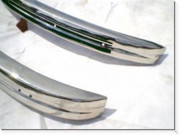 Stainless Steel Bumper Set for VW Beetle EURO