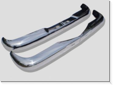 Stainless Steel Bumpers for Mercedes W110 (Fintail)