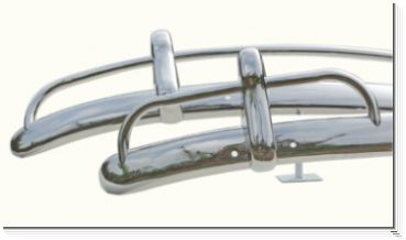 Stainless Steel Bumper Set for VW Beetle US