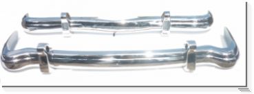 Stainless Steel Bumper Set for the Mercedes W189 Adenauer 300d