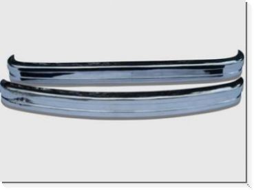 VW T2 Stainless steel bumper set late bay 1973-1979